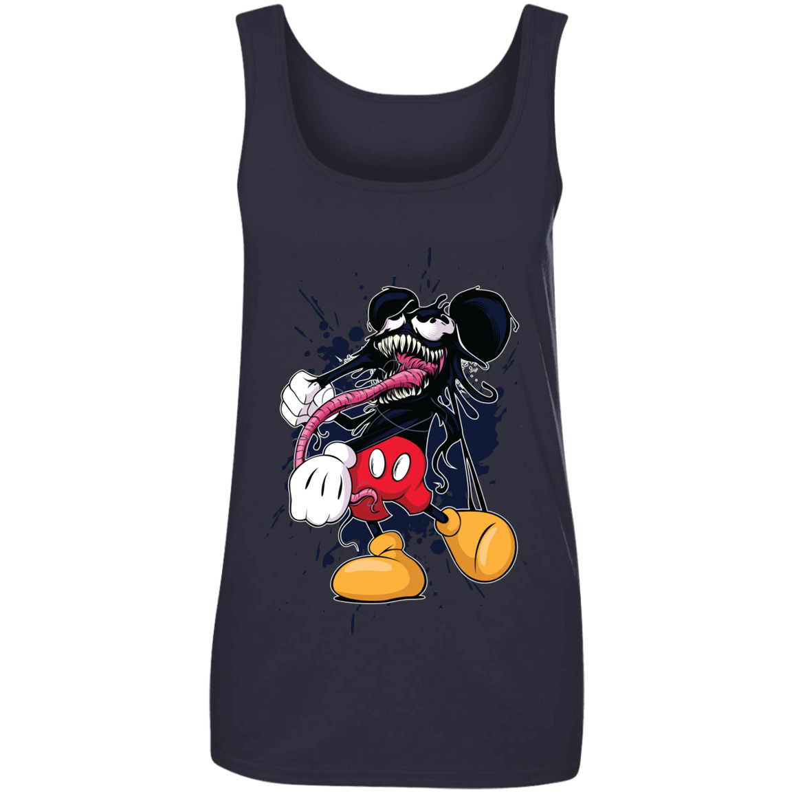 "VENOM MOUSE" Ladies' 100% Ringspun Cotton Tank Top