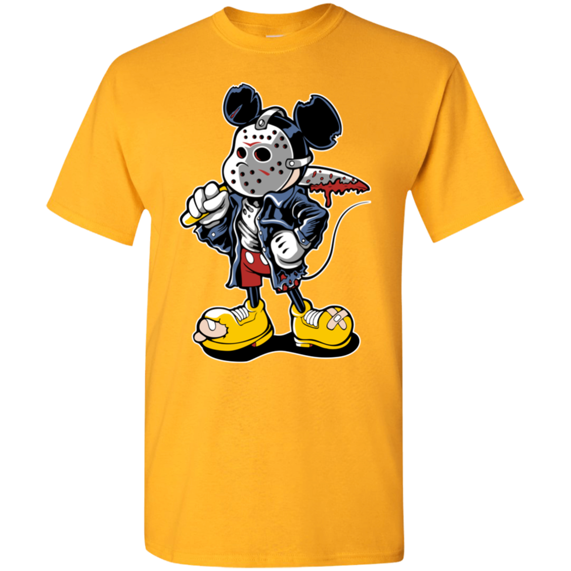 "MANIAC MICKEY" Mens 5.3 oz. T-Shirt