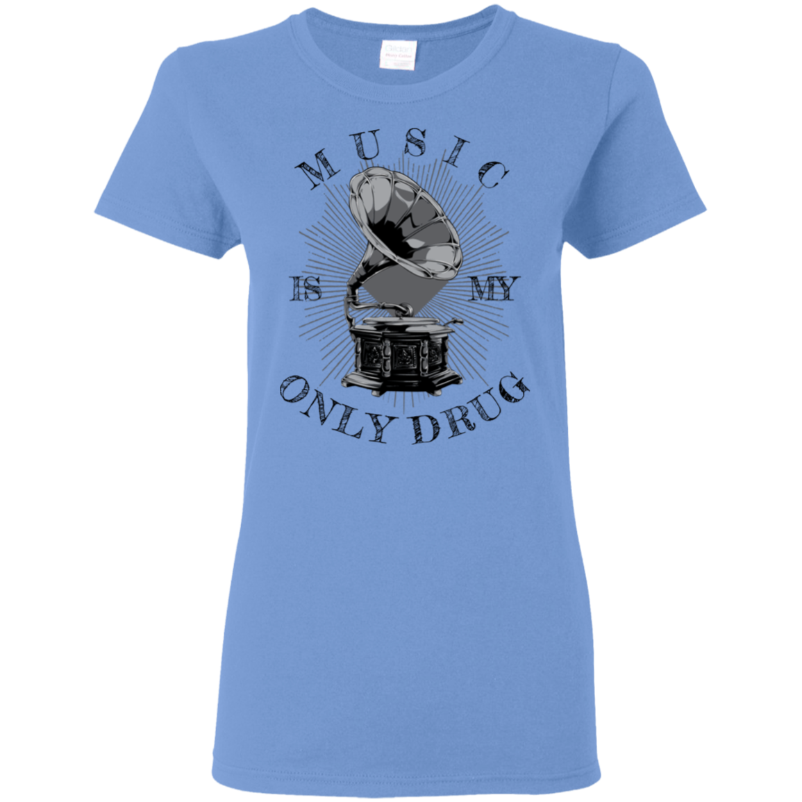 "MUSIC" Ladies' 5.3 oz. T-Shirt