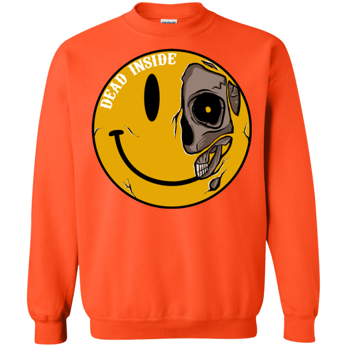 "DEAD INSIDE" Crewneck Pullover Sweatshirt  8 oz.