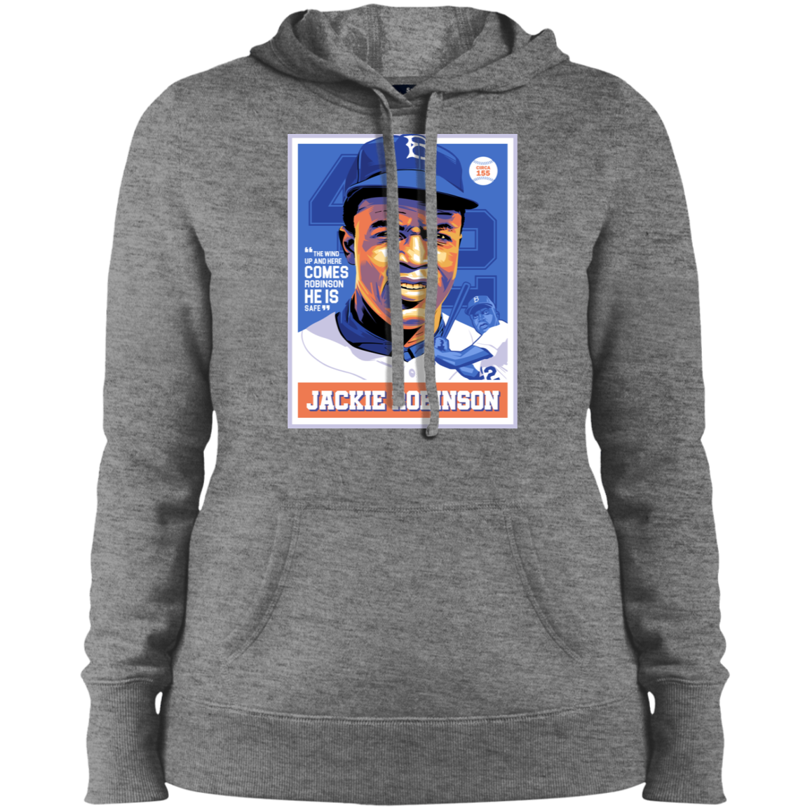 "JACKIE" Ladies' Pullover Hooded Sweatshirt