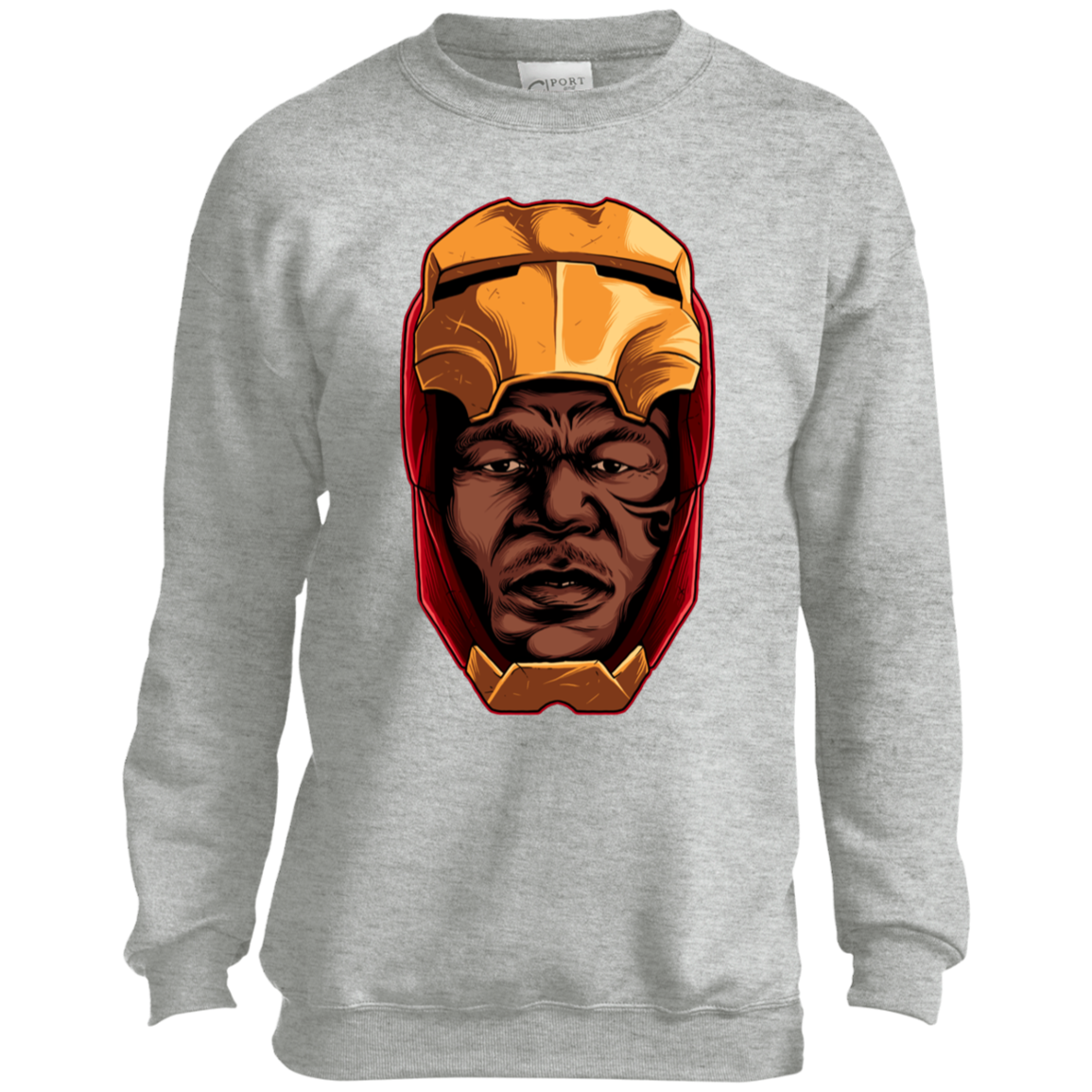 "THE REAL IRON" Youth Crewneck Sweatshirt