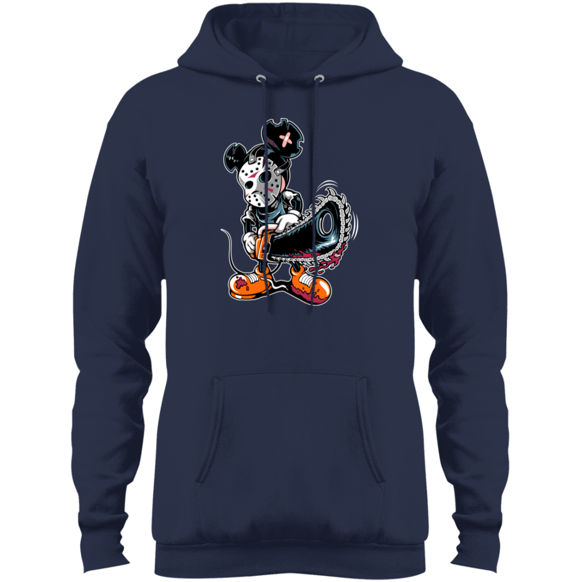 "MICKY PSYCHO" Core Fleece Pullover Hoodie