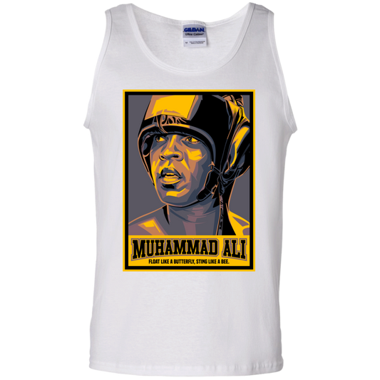 "FLOAT LIKE A BUTTERFLY" 100% Cotton Tank Top