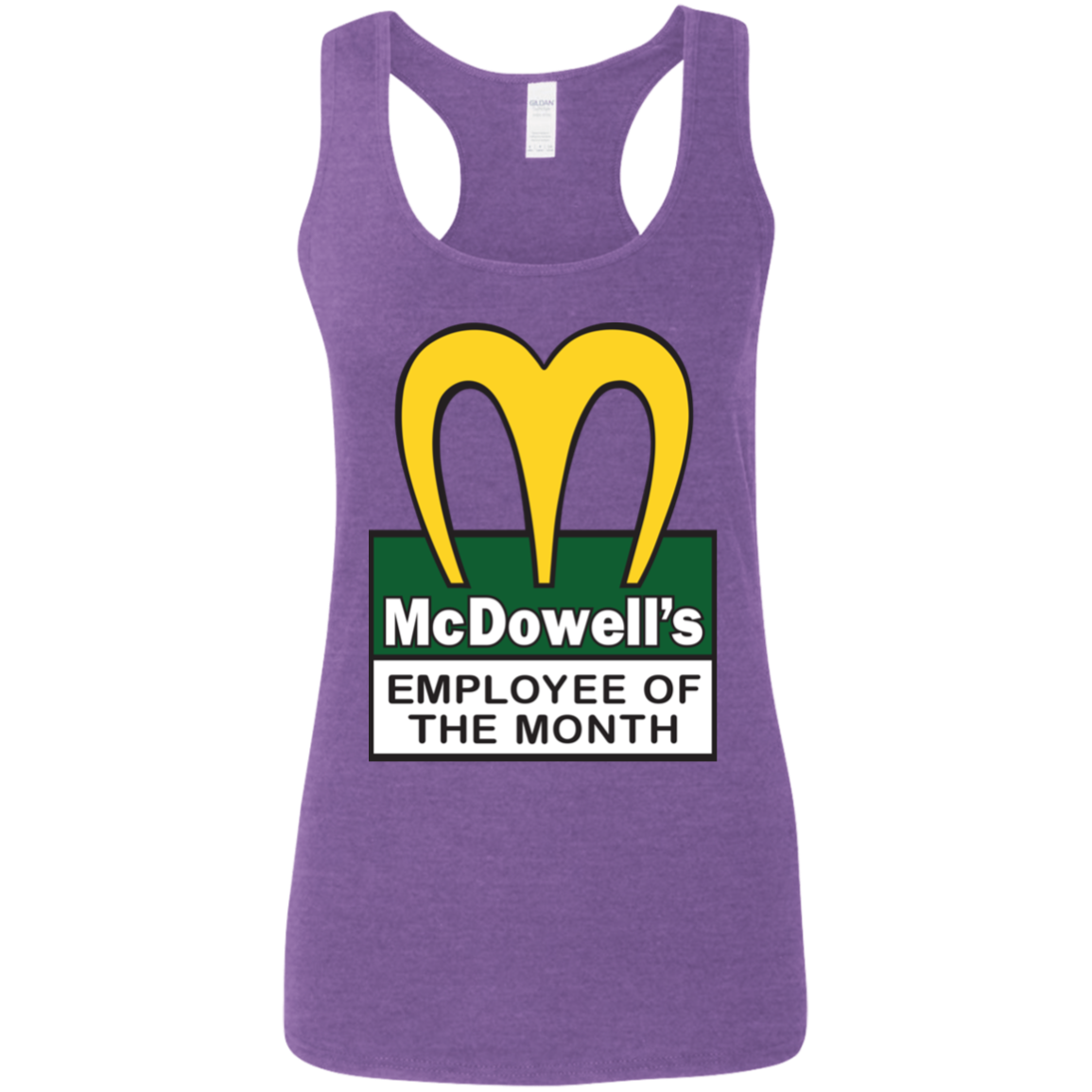 "EMPLOYEE OF THE MONTH" Ladies' Softstyle Racerback Tank