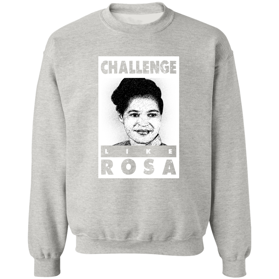 "LIKE ROSA" Crewneck Pullover Sweatshirt