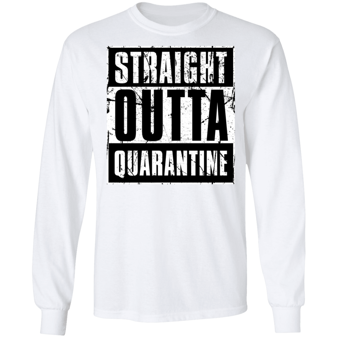 "QUARANTINE" LS Ultra Cotton T-Shirt