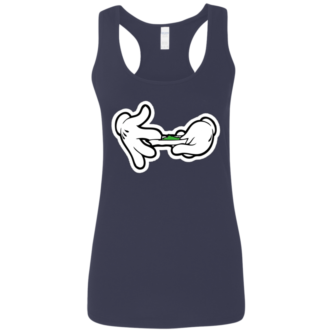 "ROLL THAT ISH" Ladies' Softstyle Racerback Tank