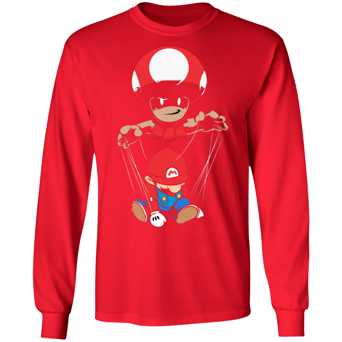 MARIO DOLL" LS Ultra Cotton T-Shirt