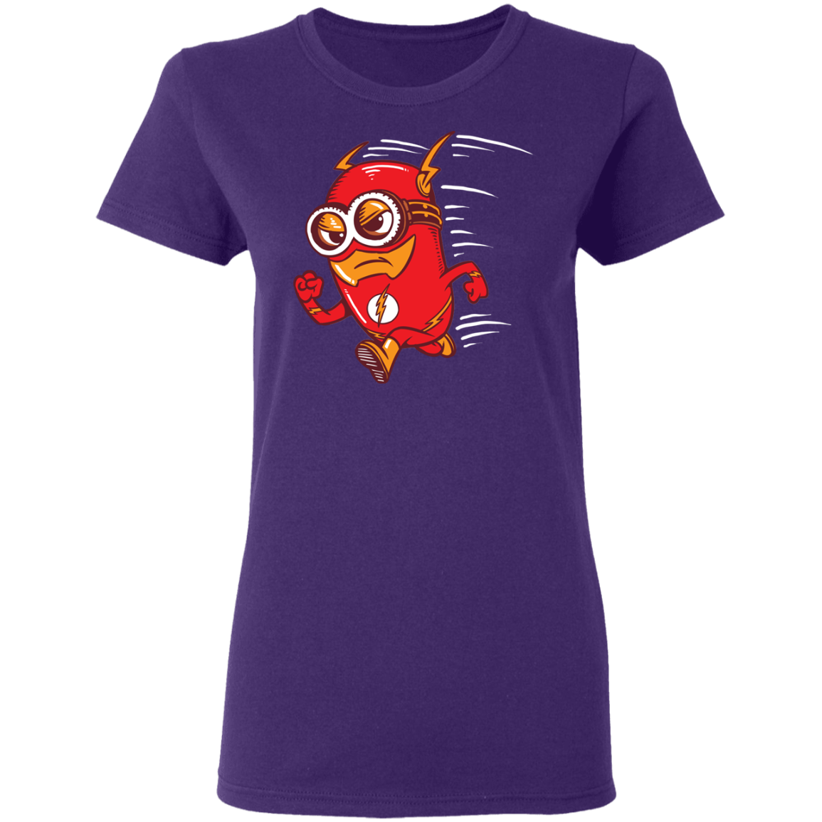 "FLASH MINION" Ladies' 5.3 oz. T-Shirt