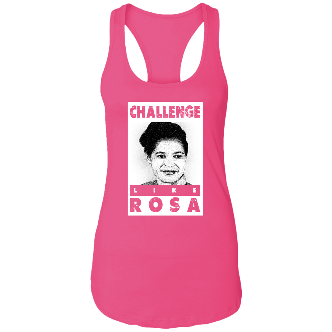 "LIKE ROSA" Ladies Ideal Racerback Tank