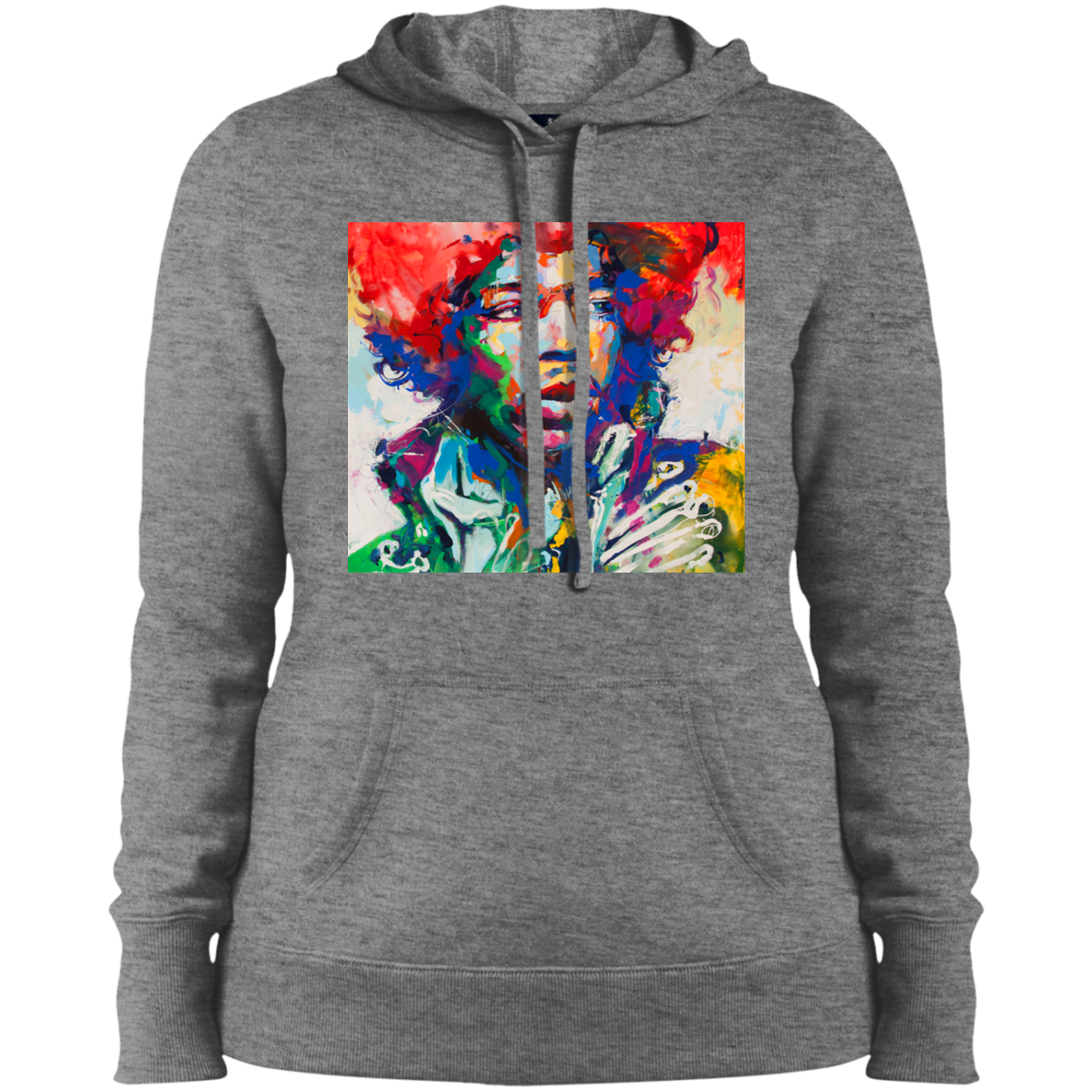 "HENDRIX" Ladies' Pullover Hooded Sweatshirt