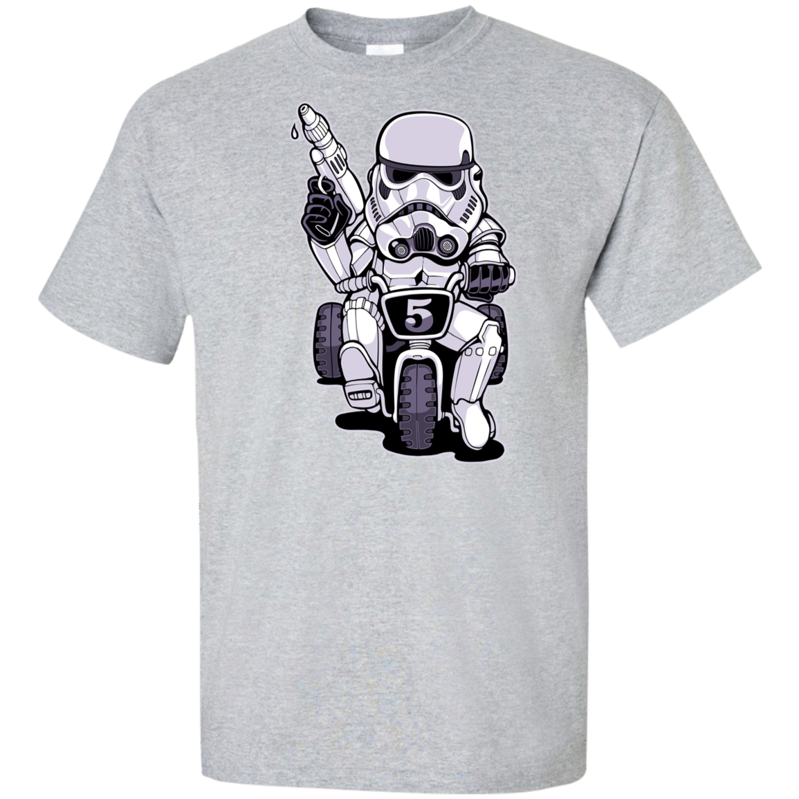 "TOOPER ON A BIKE' Mens Tall Ultra Cotton T-Shirt