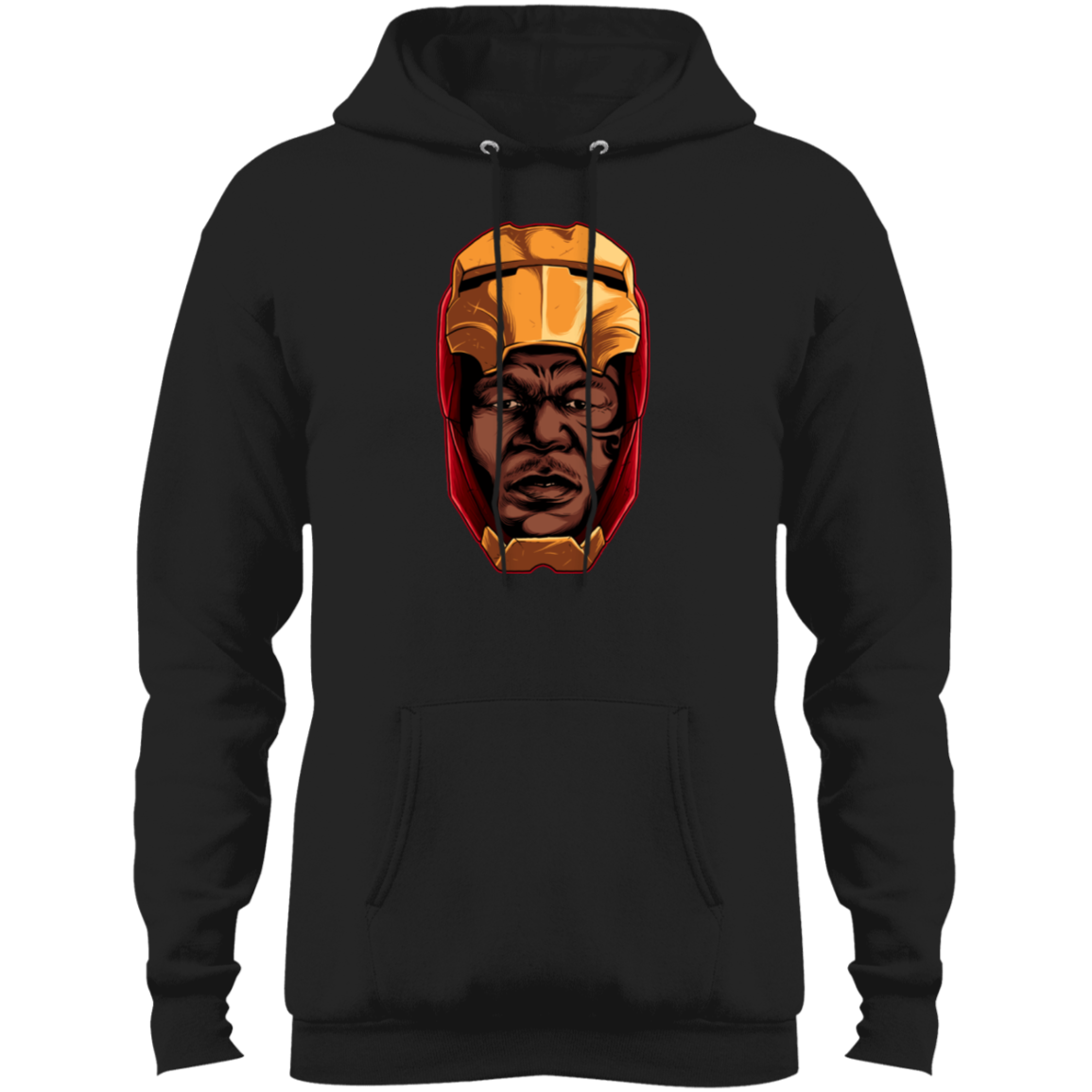 "THE REAL IRON". Core Fleece Pullover Hoodie