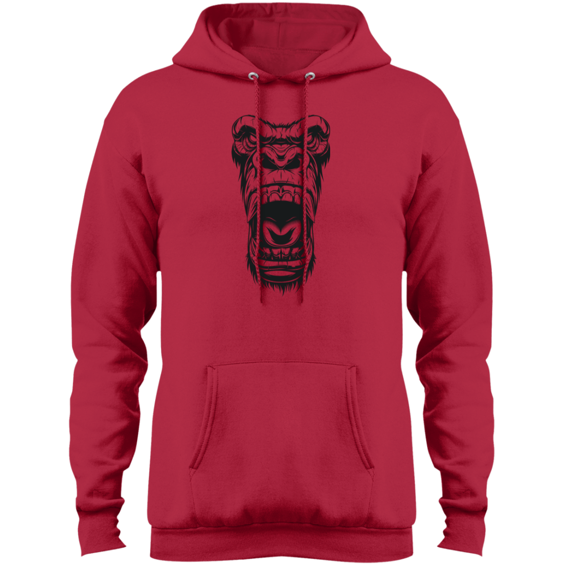 "GORILLA FACE" Core Fleece Pullover Hoodie