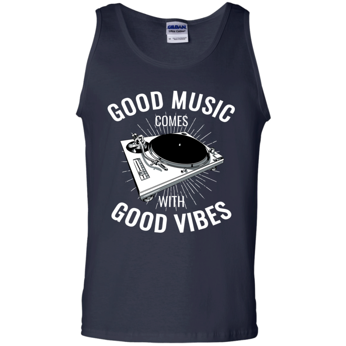 "GOOD VIBES" 100% Cotton Tank Top