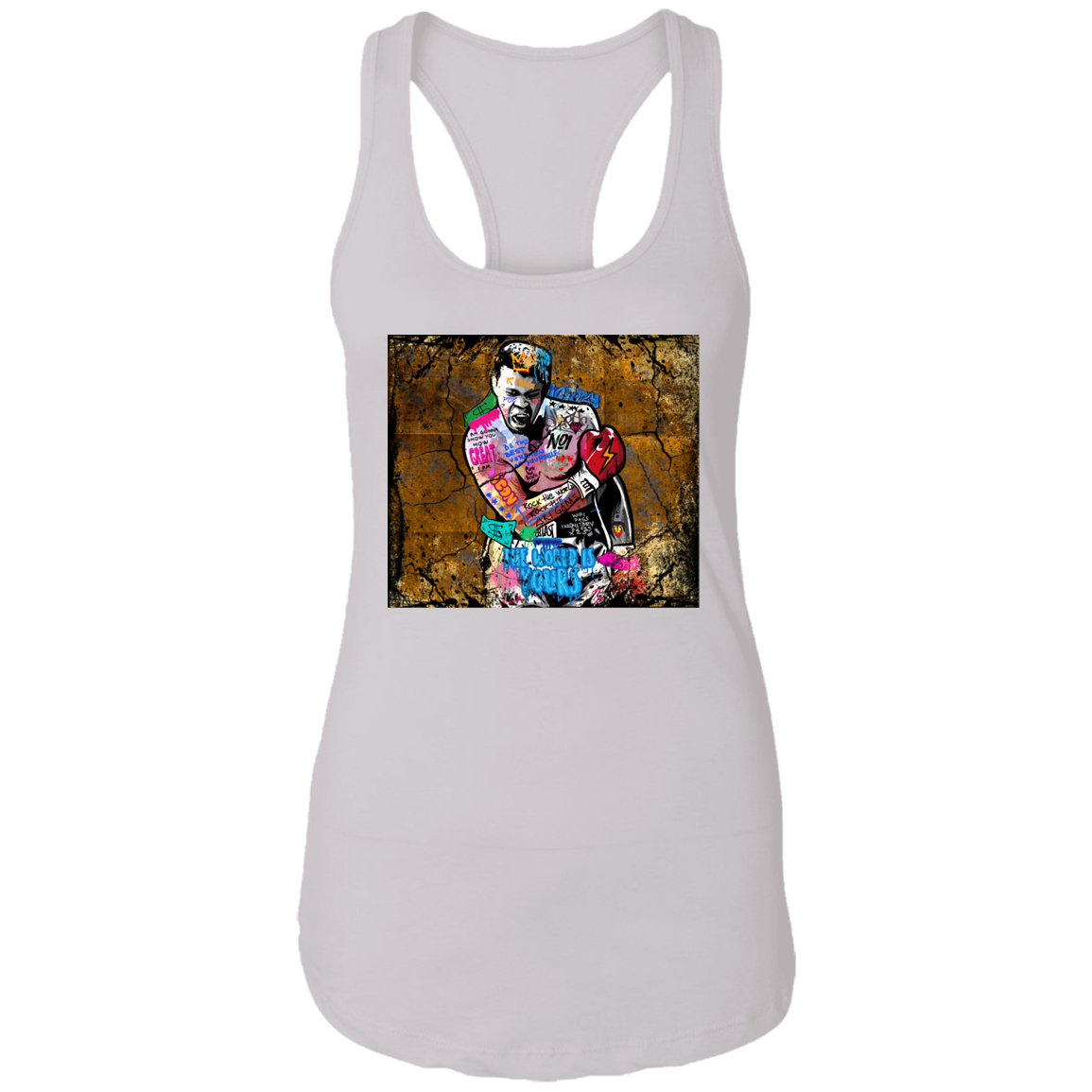 "THE GREATEST" Ladies Ideal Racerback Tank