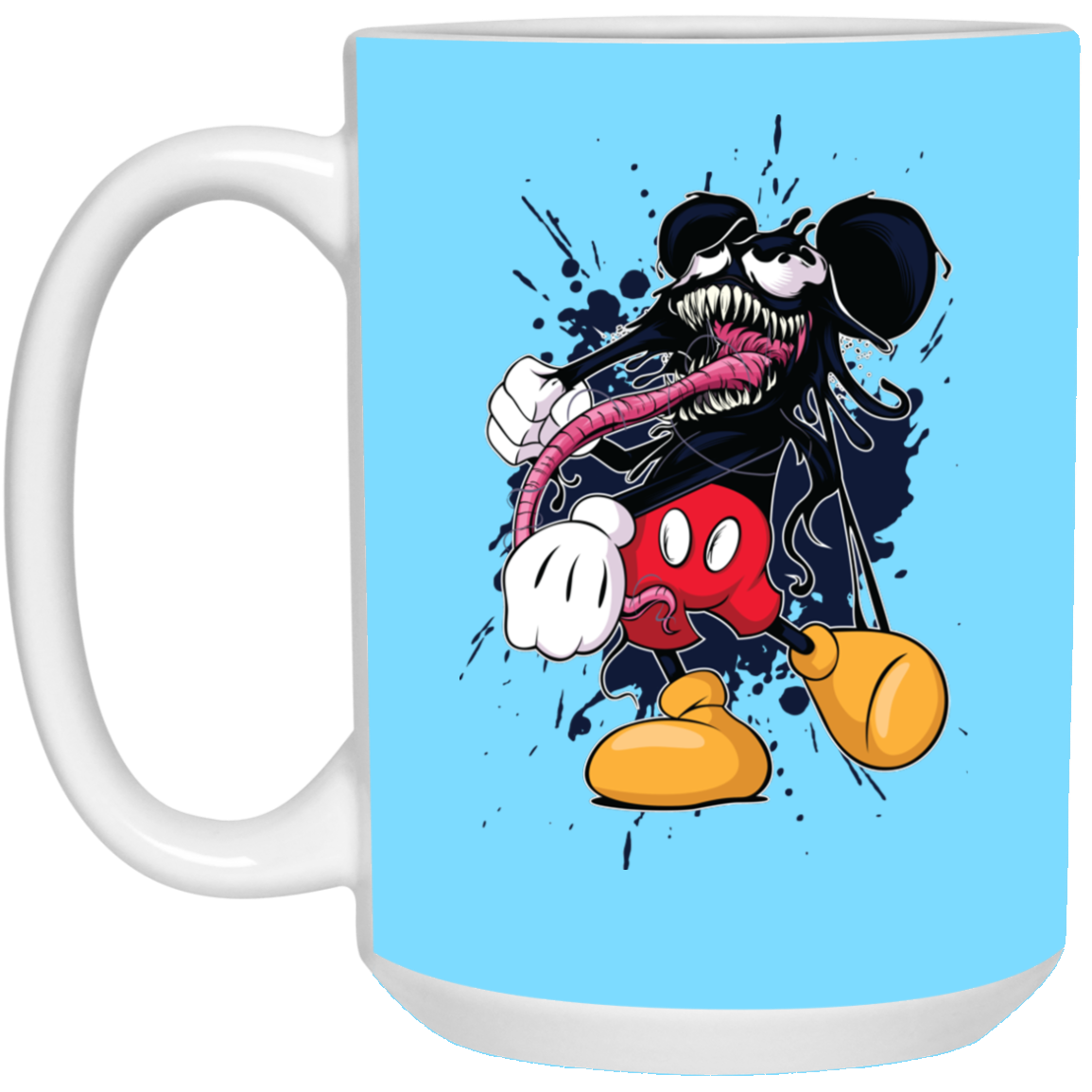 "VENOM MOUSE" 15 oz. White Mug