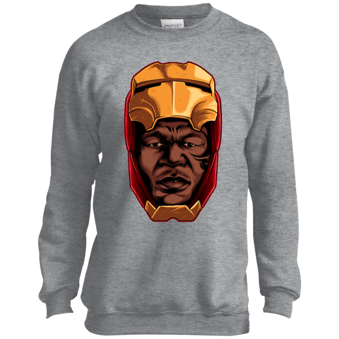 "THE REAL IRON" Youth Crewneck Sweatshirt