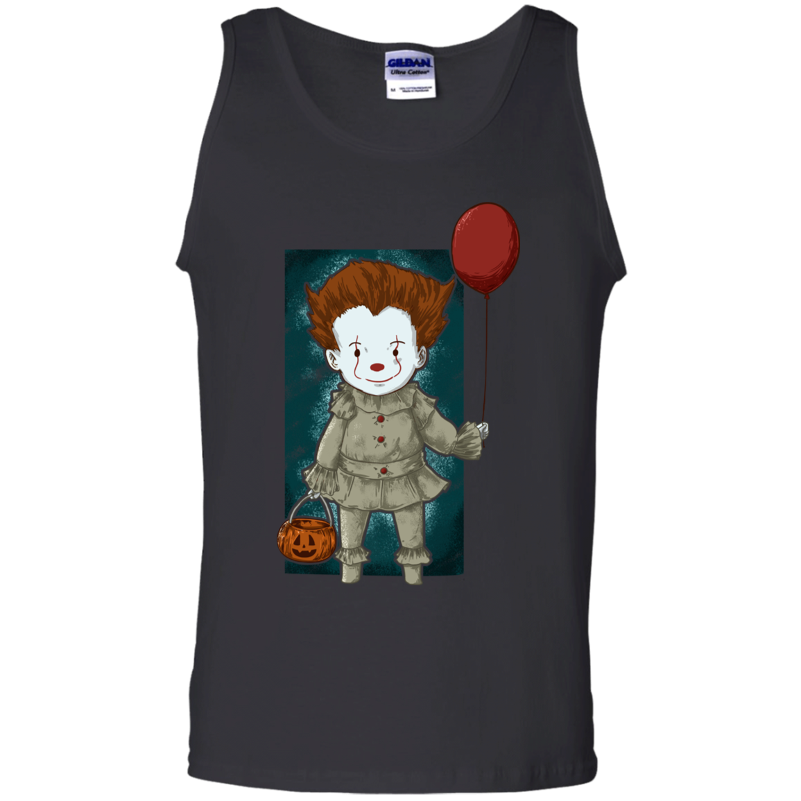 "LITTLE CLOWN" 100% Cotton Tank Top