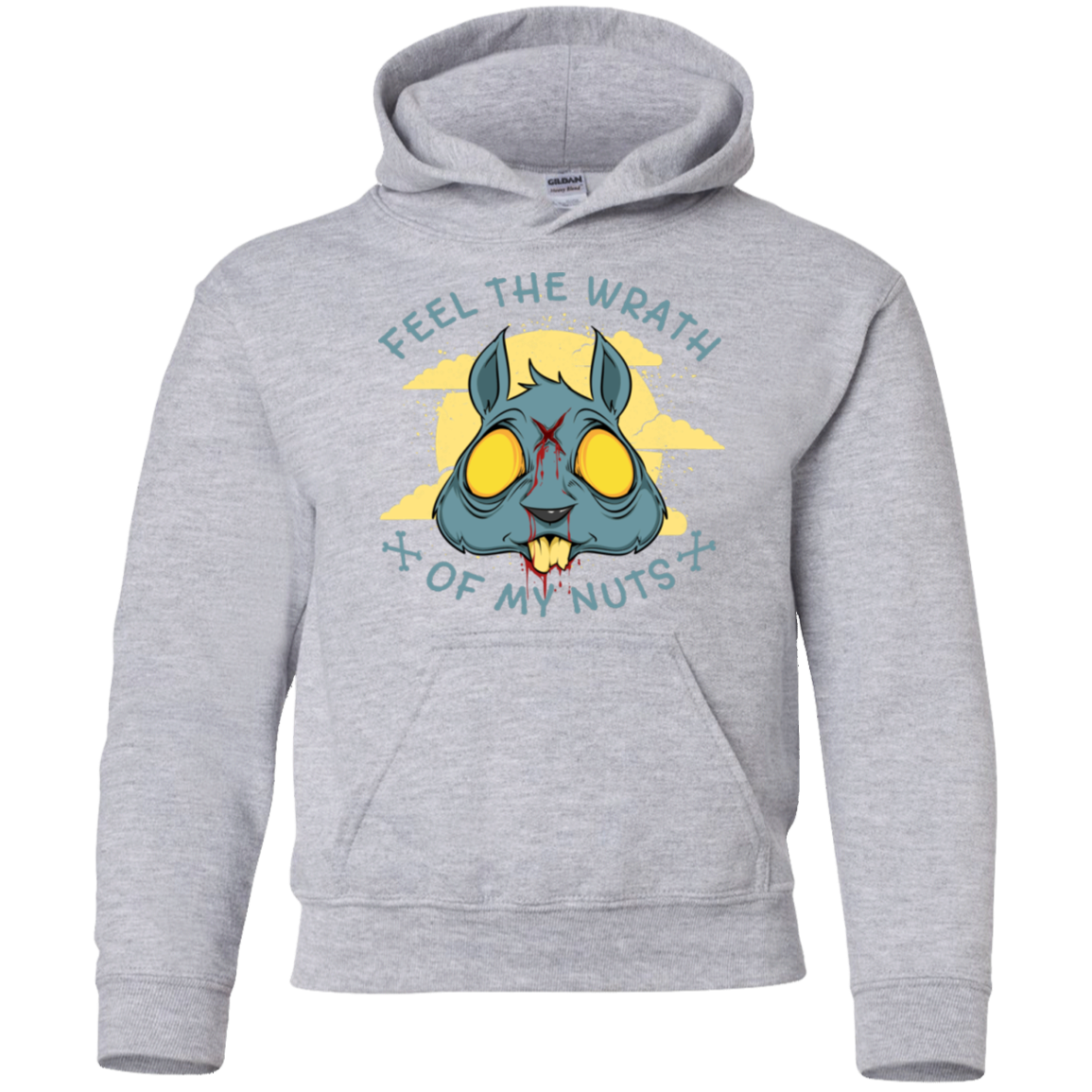 "FEEL THE WRATH" Youth Pullover Hoodie