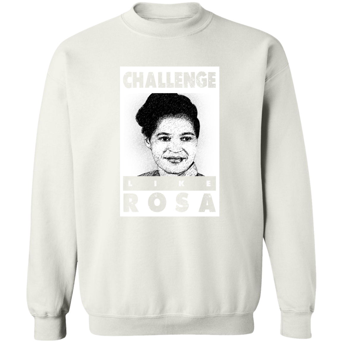 "LIKE ROSA" Crewneck Pullover Sweatshirt