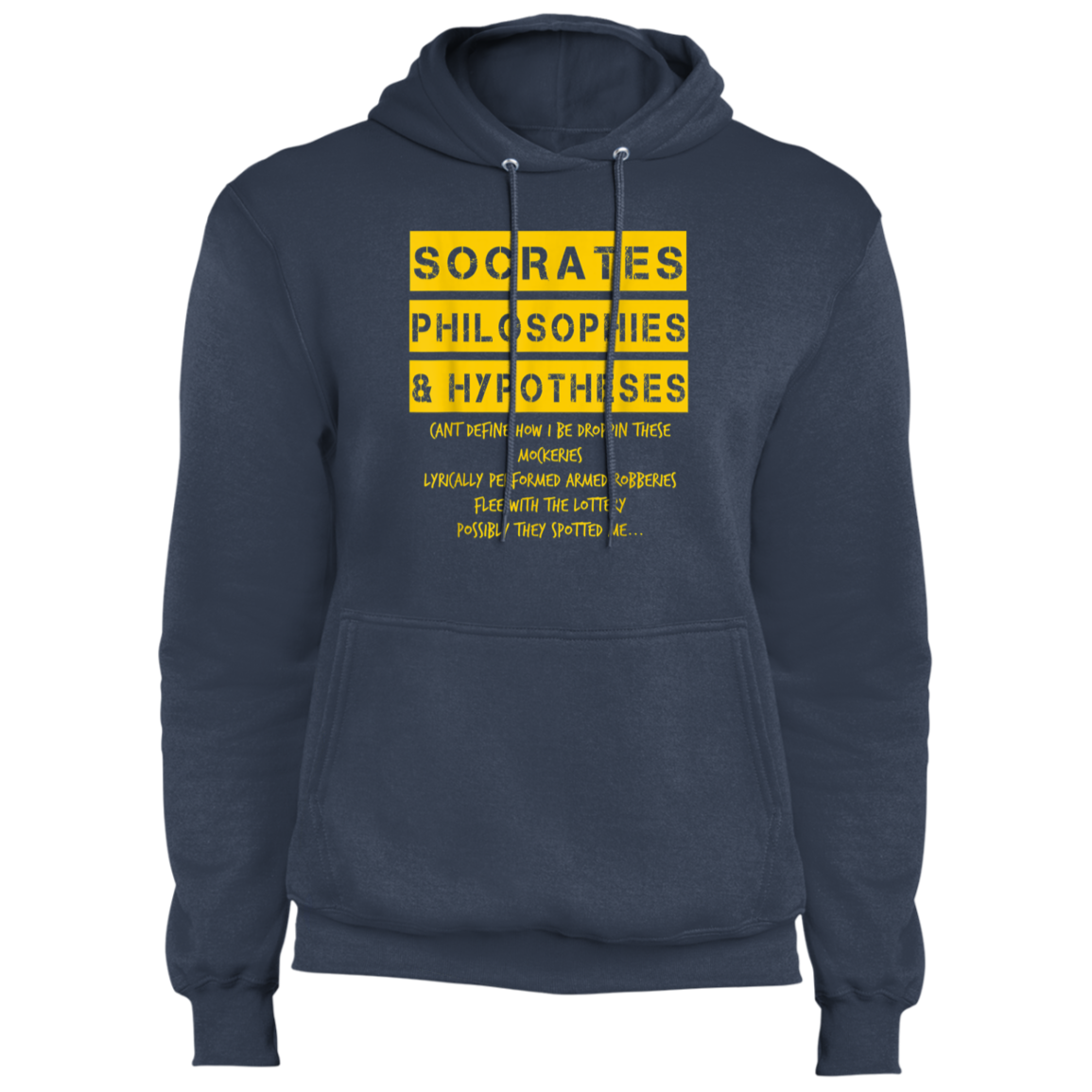 "SOCRATES" Core Fleece Pullover Hoodie