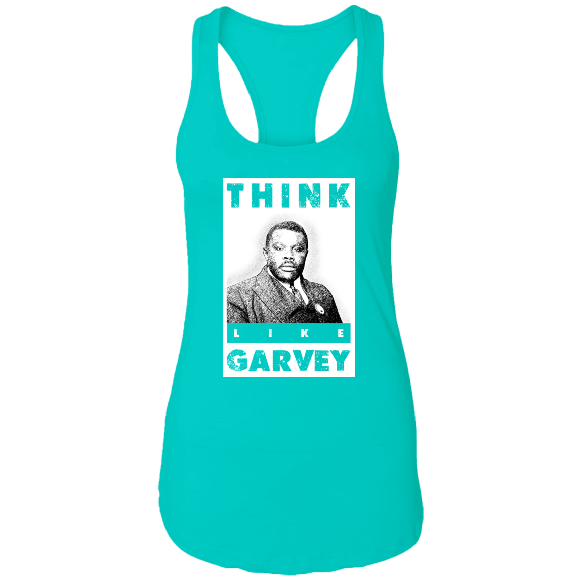 "LIKE GARVEY" Ladies Ideal Racerback Tank