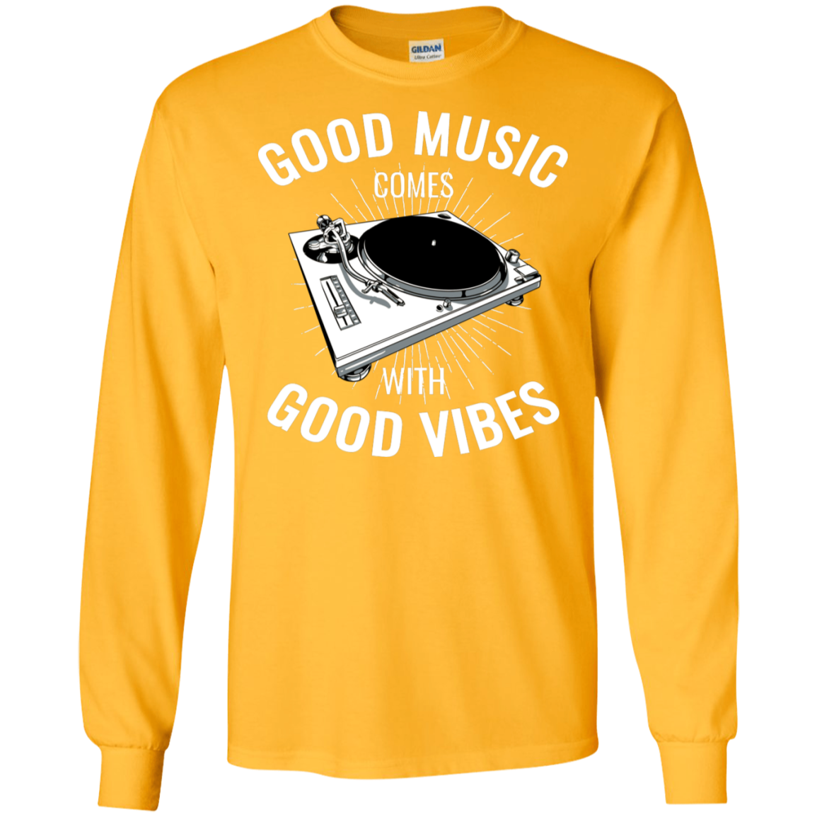 "GOOD VIBES" LS Ultra Cotton T-Shirt