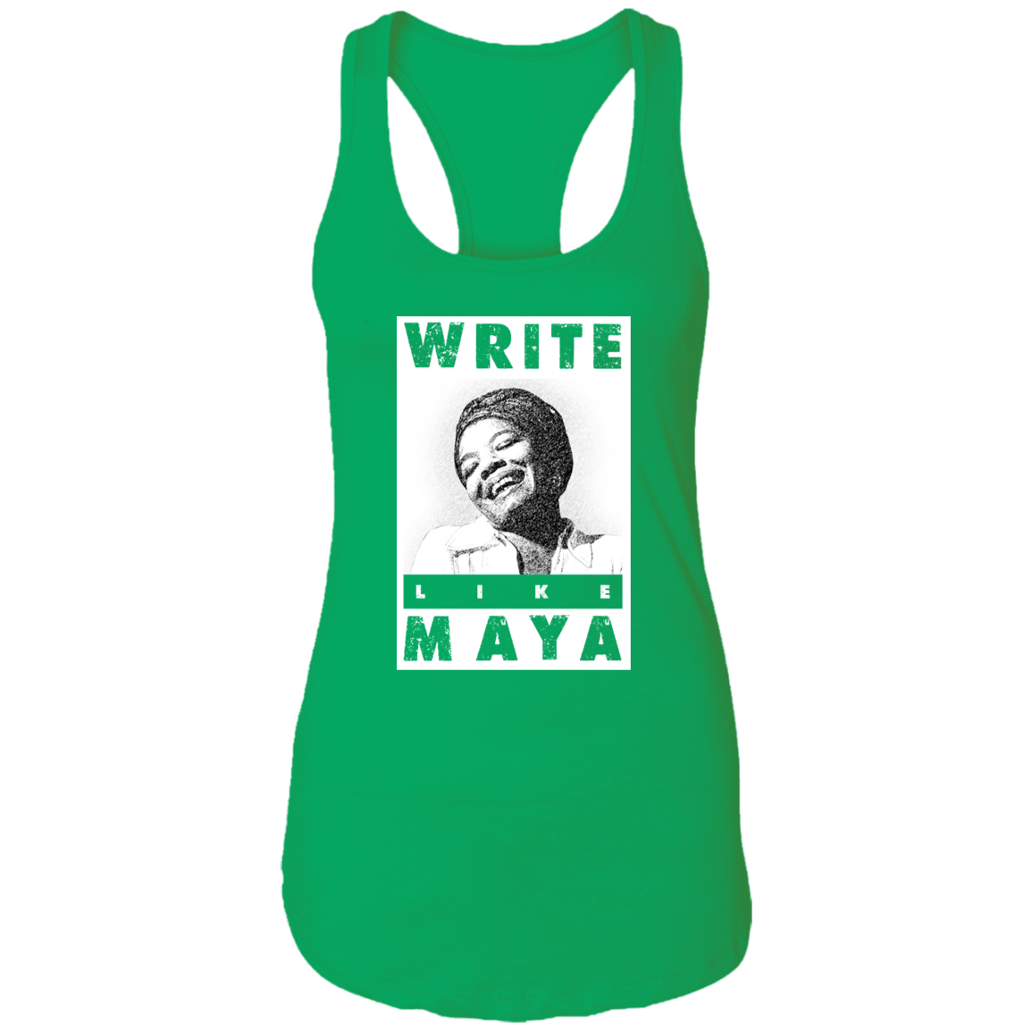 "LIKE MAYA" Ladies Ideal Racerback Tank