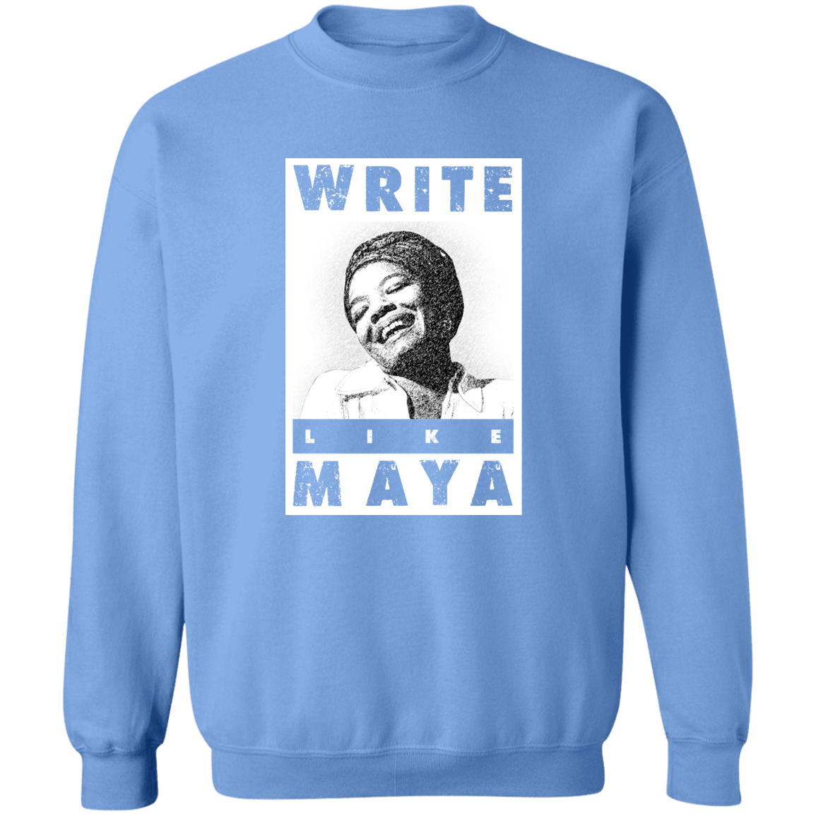 "LIKE MAYA" Crewneck Pullover Sweatshirt