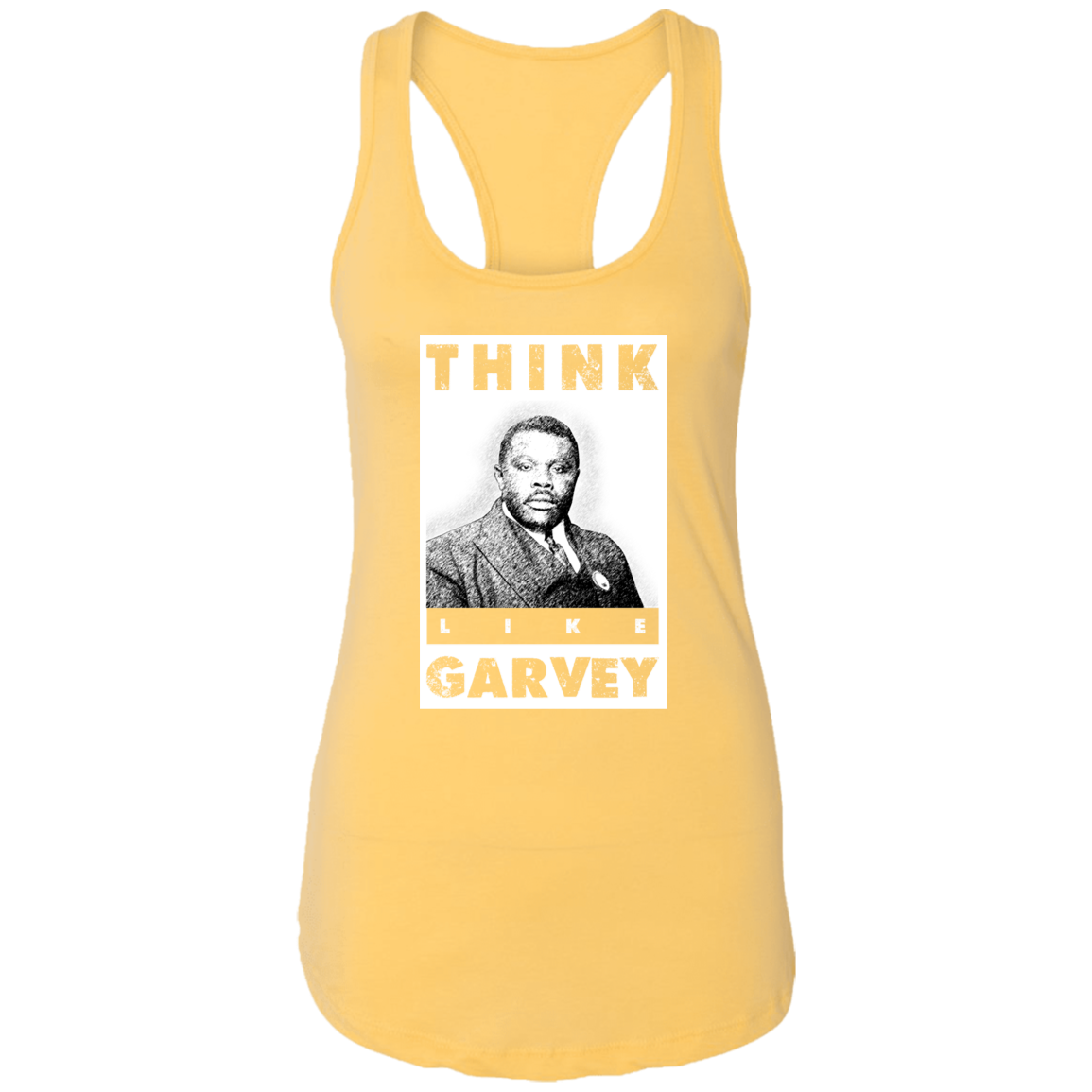 "LIKE GARVEY" Ladies Ideal Racerback Tank