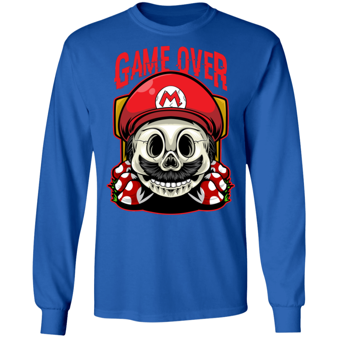 "GAME OVER" LS Ultra Cotton T-Shirt