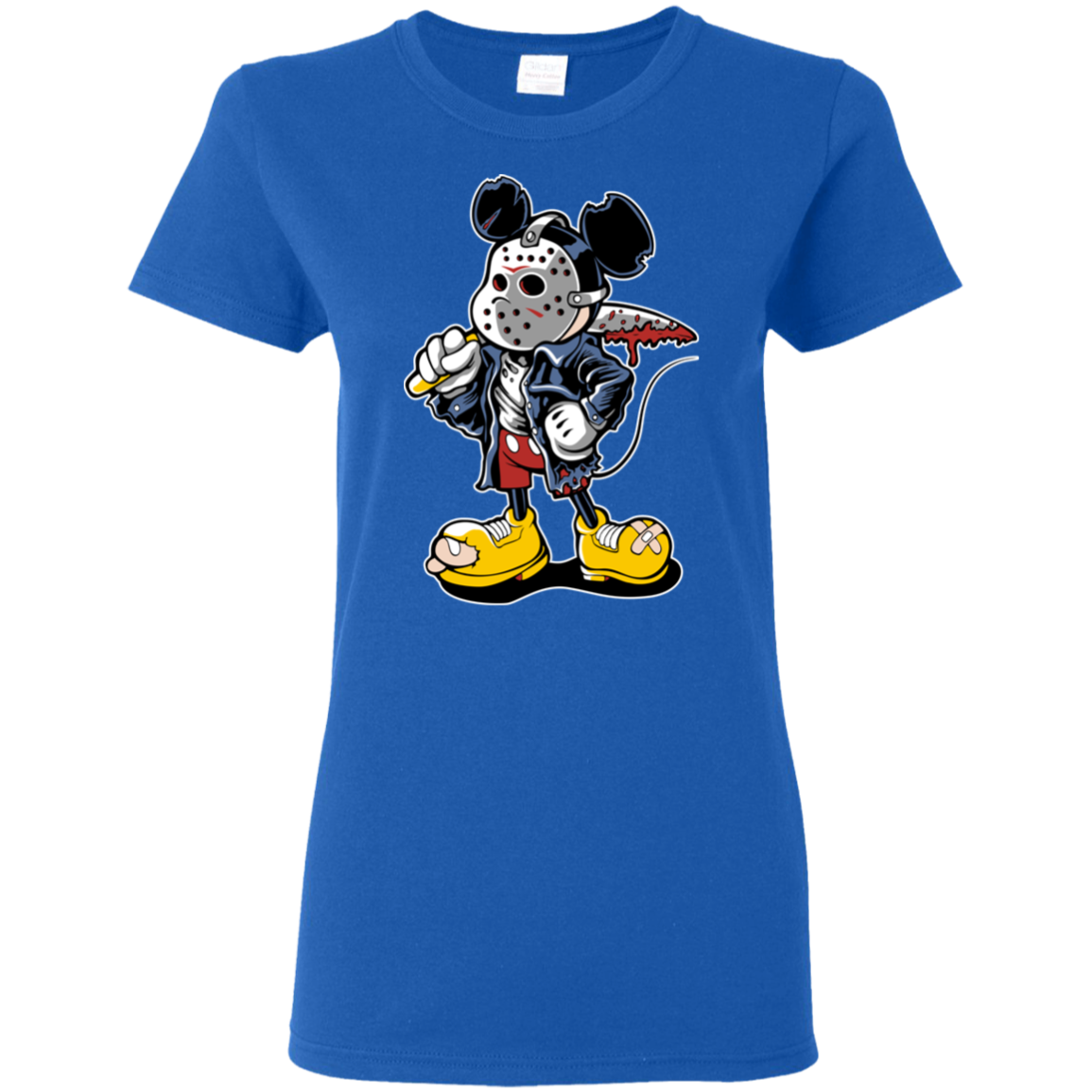 "MANIAC MICKEY" Ladies' 5.3 oz. T-Shirt