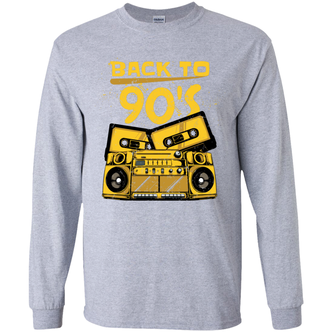 "BACK TO 90'S" Youth LS T-Shirt