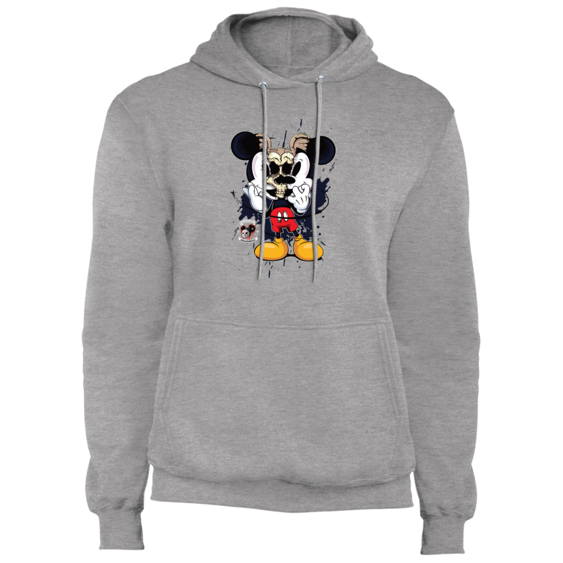 "SKULL MICKEY" Core Fleece Pullover Hoodie