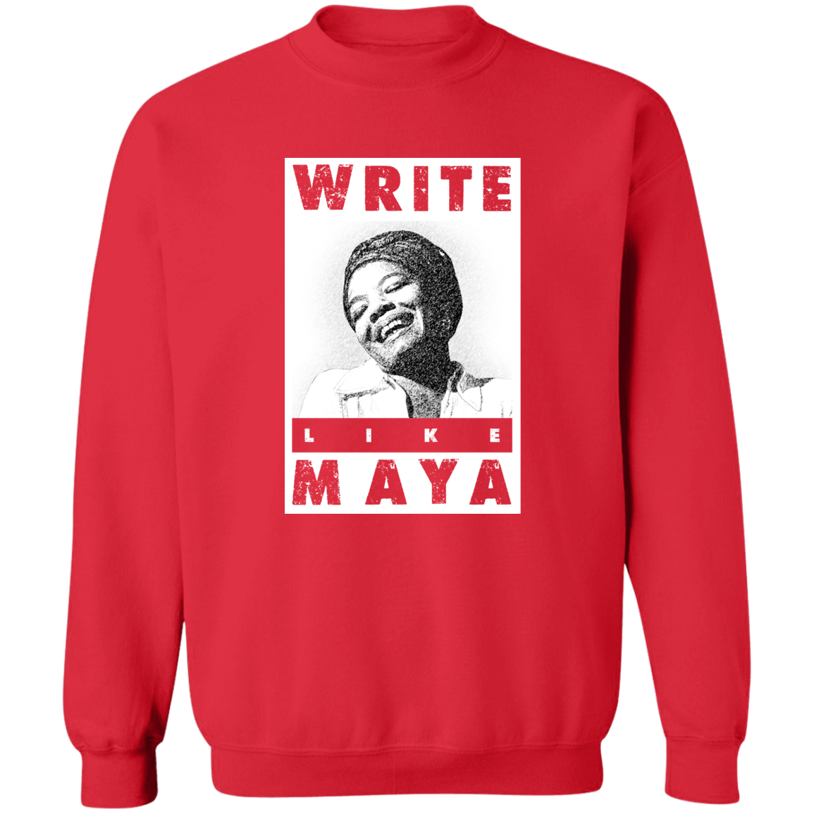 "LIKE MAYA" Crewneck Pullover Sweatshirt