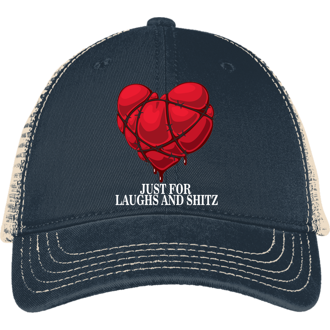 "MY BLOODY HEART" Mesh Back Cap