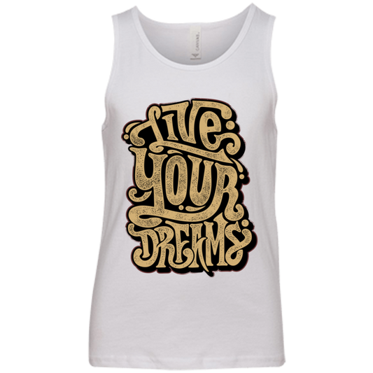 "LIVE YOUR DREAMS" Youth Jersey Tank