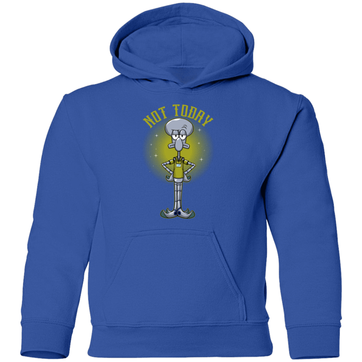 "SQUIDWARD" Youth Pullover Hoodie