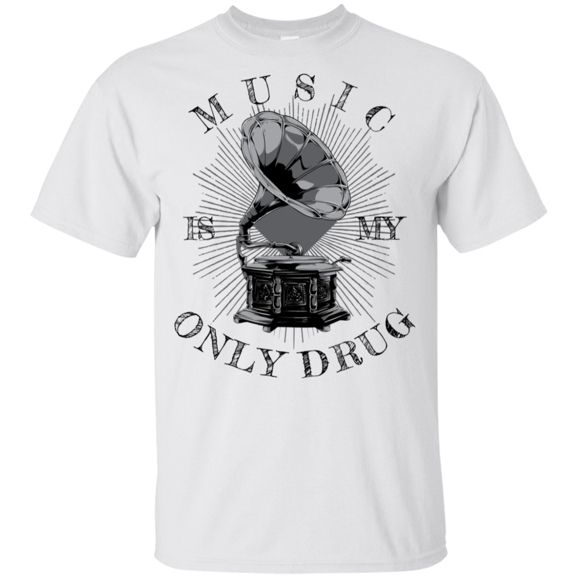 "MUSIC" Youth Ultra Cotton T-Shirt