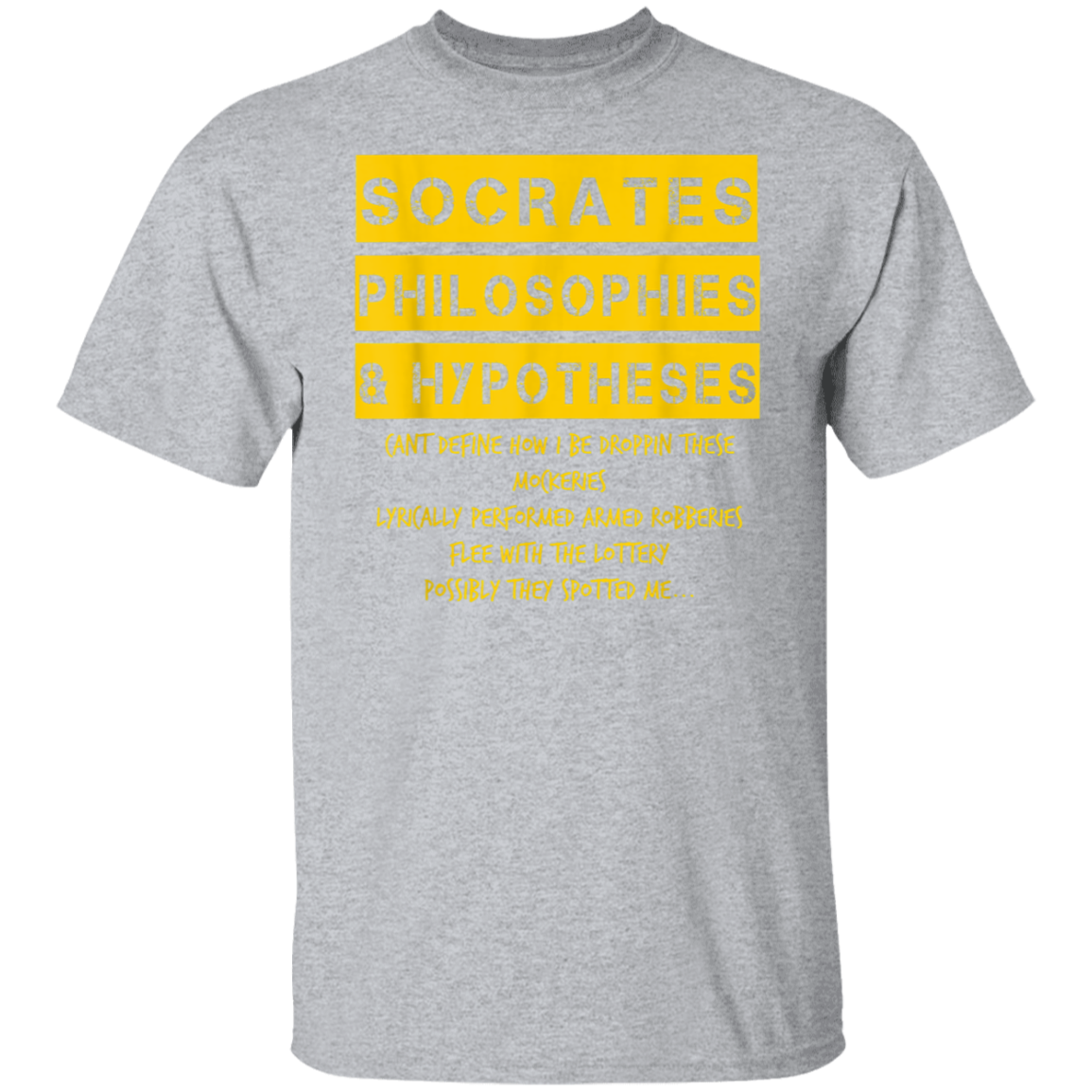 "SOCRATES" 5.3 oz. T-Shirt