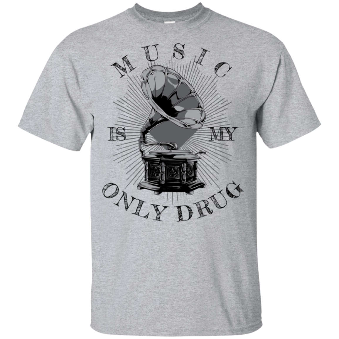 "MUSIC" Youth Ultra Cotton T-Shirt