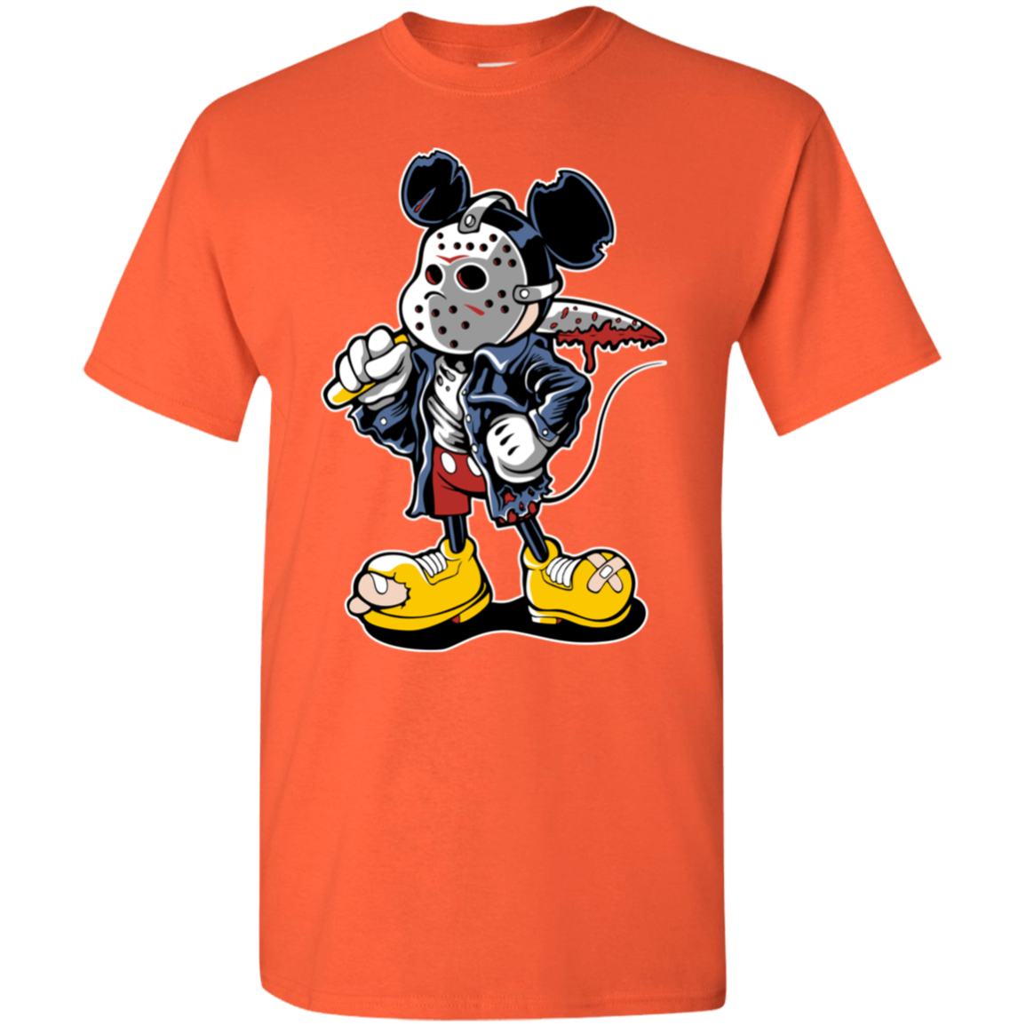 "MANIAC MICKEY" Mens 5.3 oz. T-Shirt