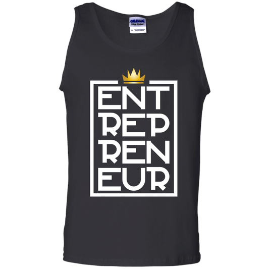 "KING ENTREPRENEUR" 100% Cotton Tank Top