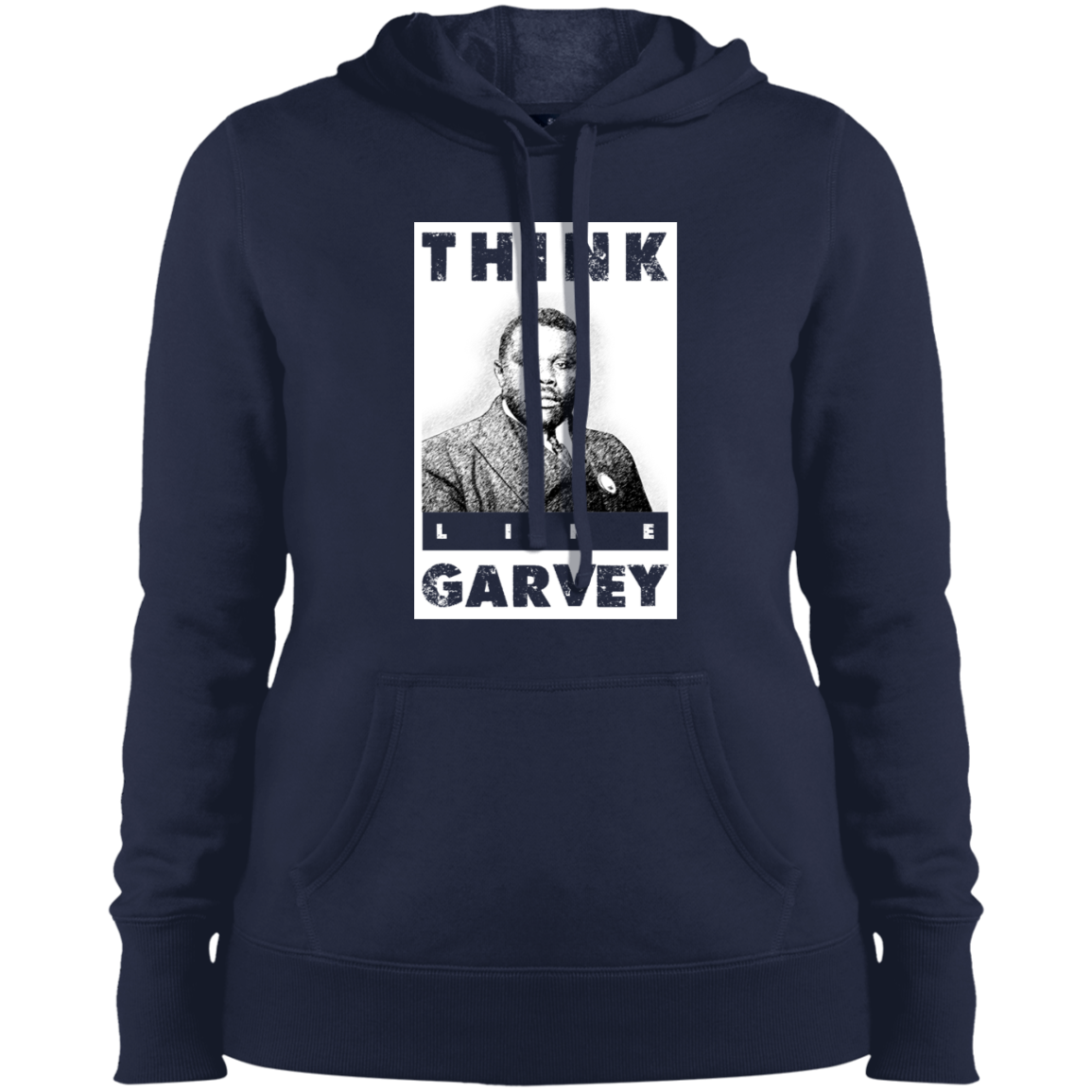 "LIKE GARVEY" Ladies' Pullover Hooded Sweatshirt