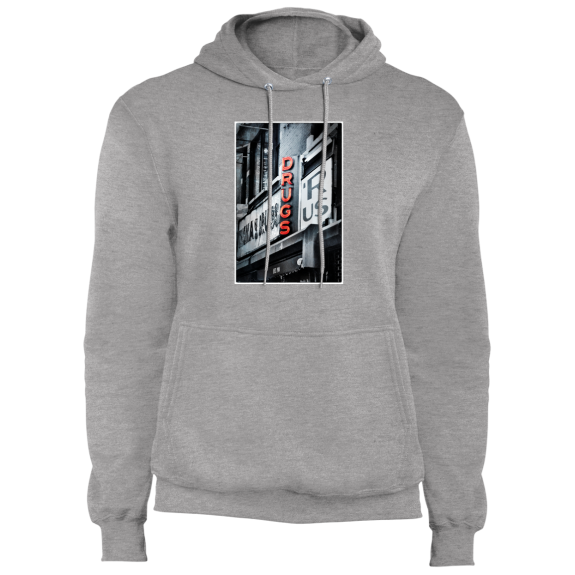 "DRUGS R US" Core Fleece Pullover Hoodie