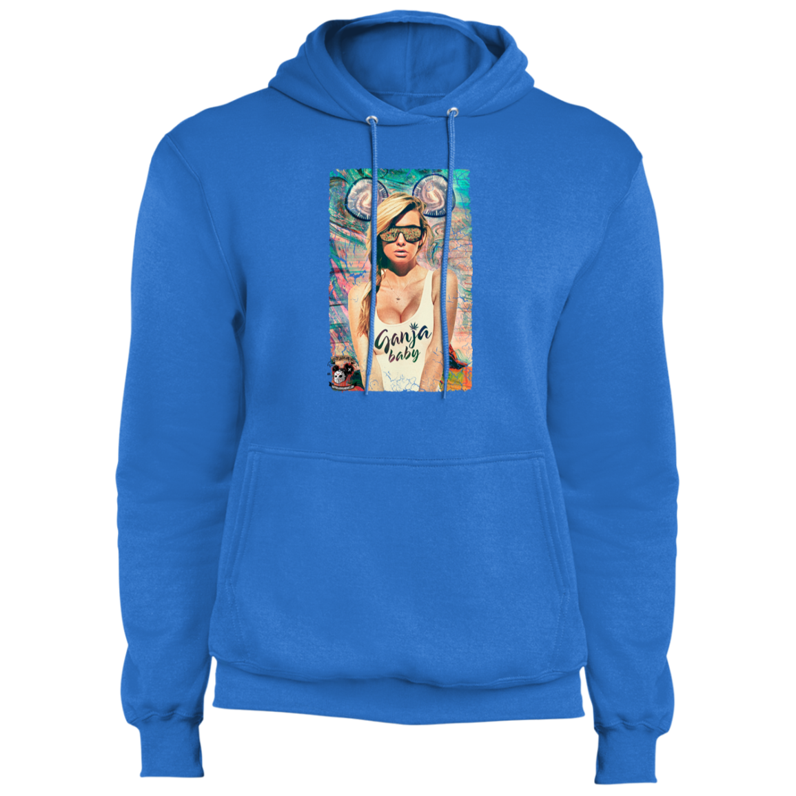 "GANJA BABY" Core Fleece Pullover Hoodie