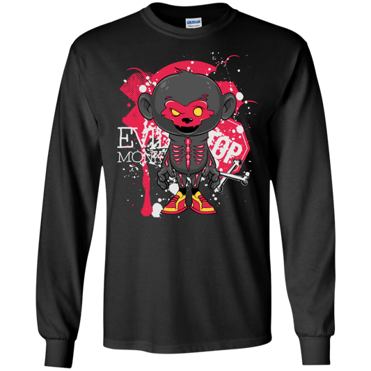 "EVIL MONKEY" LS Ultra Cotton T-Shirt