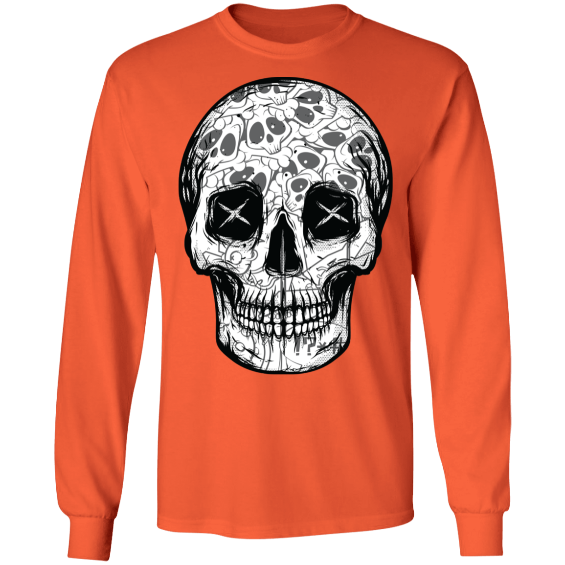 "SKULL HEADS" LS Ultra Cotton T-Shirt